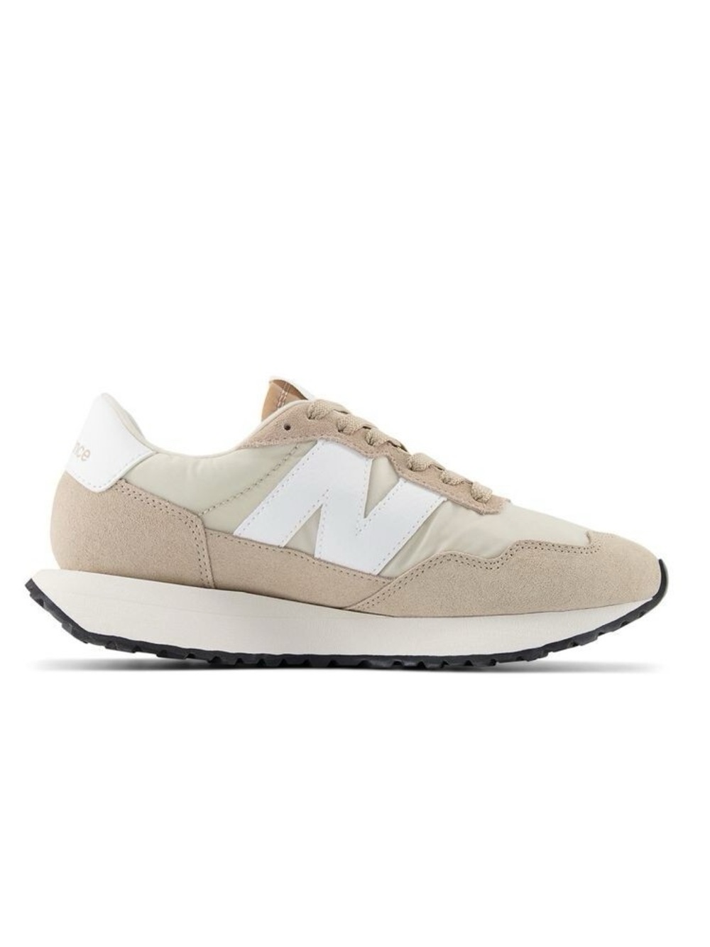 New Balance 237 Women’s Retro Sneakers Ivory Suede & Fabric Upper Size 7 Running